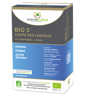 BIO 5 CHUTE DES CHEVEUX (étui)